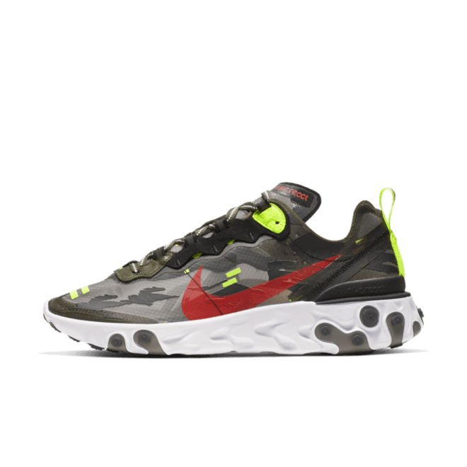 Nike React Element 87 'Olive Camo' CJ4988-200