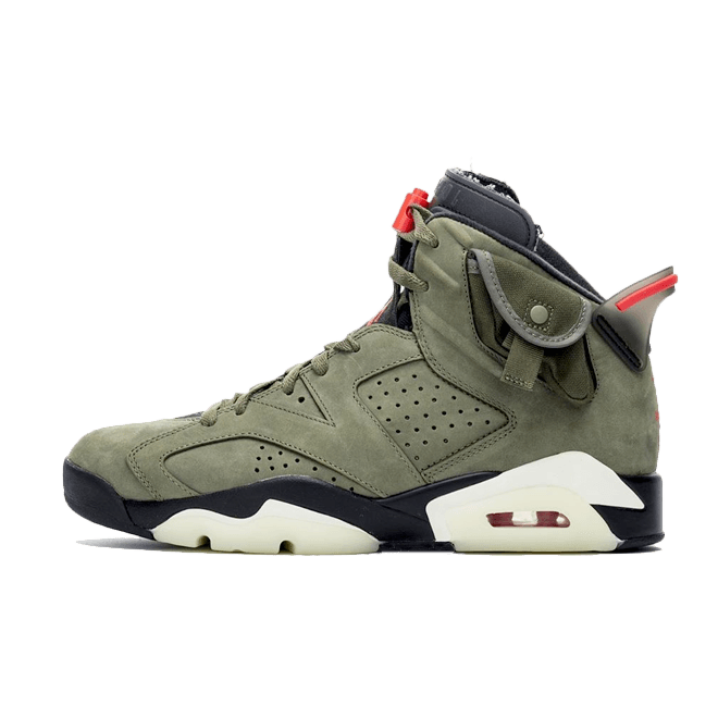 Travis Scott X Air Jordan 6 'Medium Olive' CN1084-200