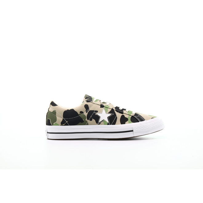 Converse One Star Archive Prints Remixed OX (Candied Ginger / Piquant 165027C