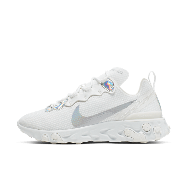 Nike React Element 55 'Iridescent Silver CN0147-100