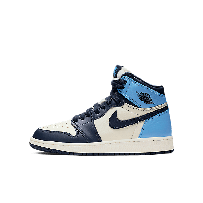 Nike Air Jordan 1 Retro High OG *UNC* (GS) (Sail / Obsidian - Universi 575441 140