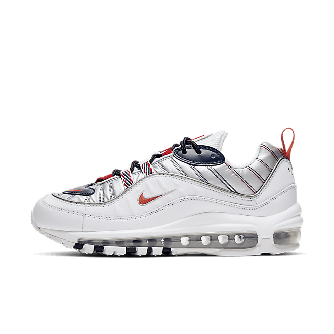 Nike WMNS Air Max 98 Premium 'White/Metallic' CQ3990-100