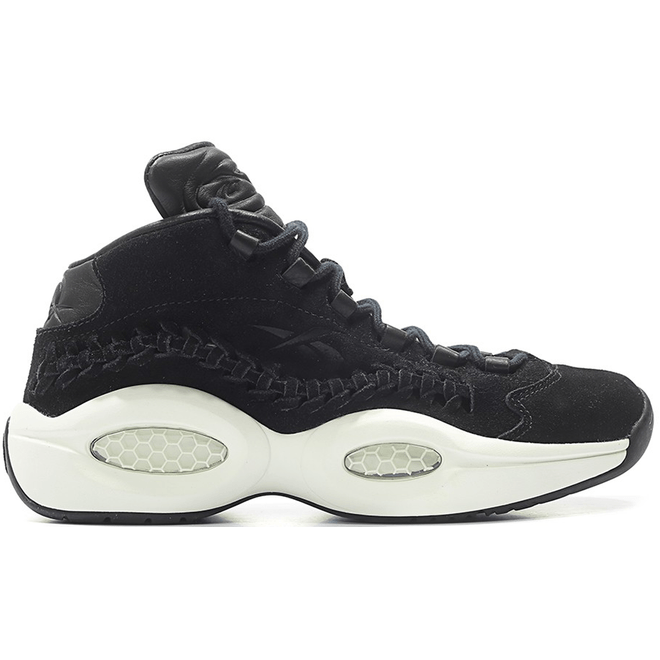 Reebok Question Mid Hall of Fame Black Braid V72718
