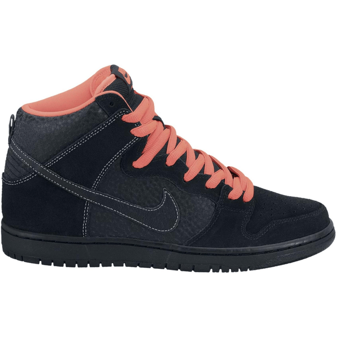 Nike Dunk SB High Black Safari Atomic Red 305050-066