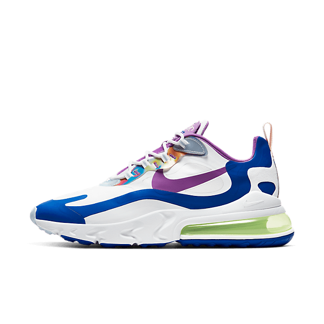Nike Air Max 270 React White Berry Royal (W) CW0630-100