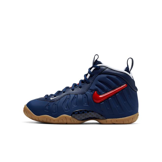 Nike Air Foamposite Pro Blue Void University Red (GS) 644792-405