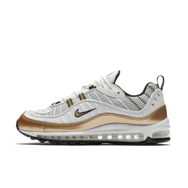 Nike Air Max 98 UK Edition "White/ Gold" AJ6302-100
