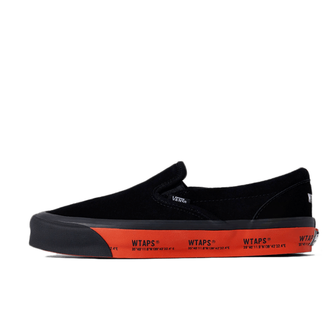 WTAPS X Vans Classic Slip On LX 'Black' VN0A45JK20E1