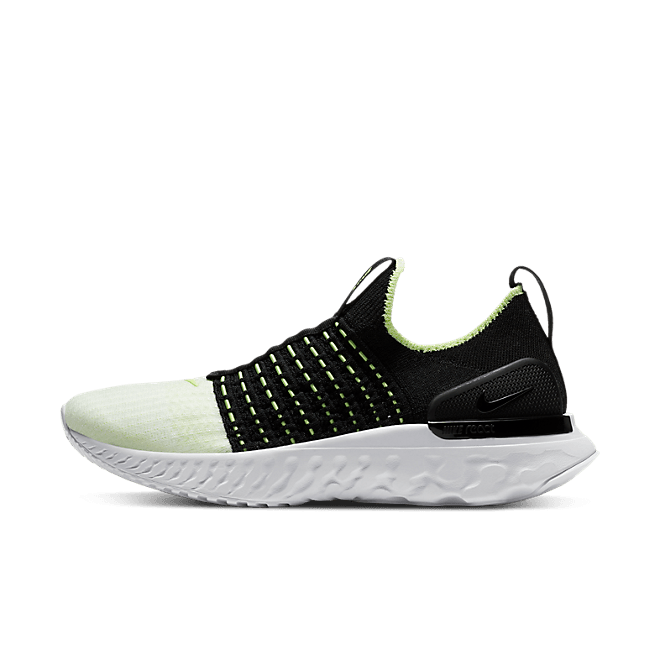 Nike React Phantom Run Flyknit 2 Black Barely Volt (W) CJ0280-004