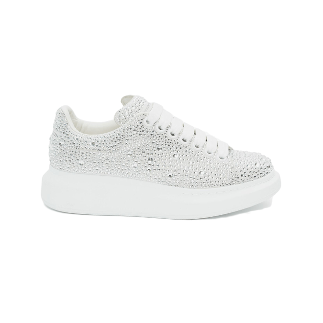 Alexander McQueen Oversized White Crystal 611697WHV699069