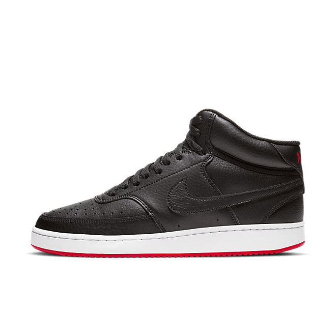 Nike Court Vision Mid Black University Red CD5466-005