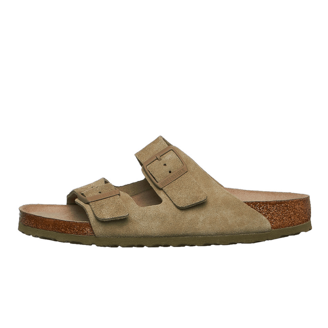Birkenstock Arizona BS -Suede "Faded Khaki" 1019045