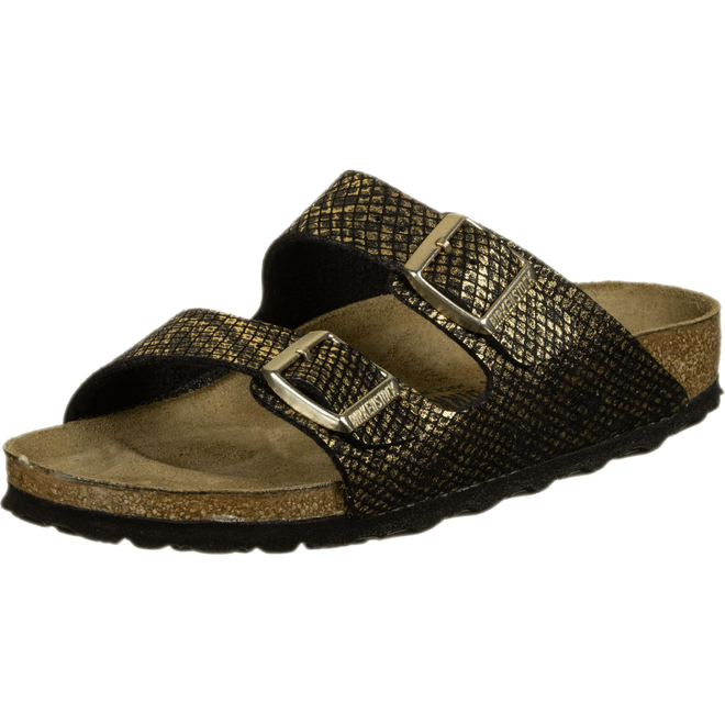 Birkenstock Women's Shiny Python Arizona Double Strap Sandals 1019372
