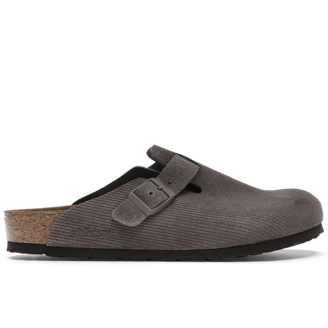 Birkenstock Boston Clogs Stussy Anthracite 1016811