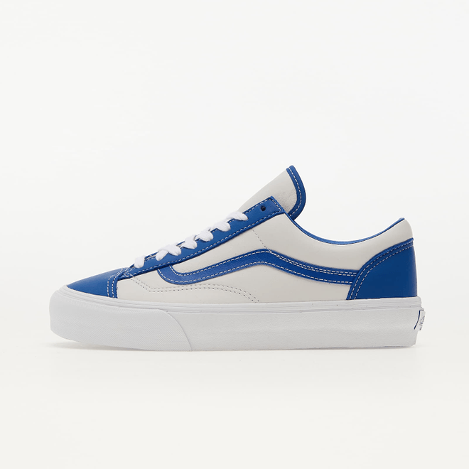 Vans Vault Style 36 LX (Leather) Nautical Blue/ True White VN0A5FC3A1K1