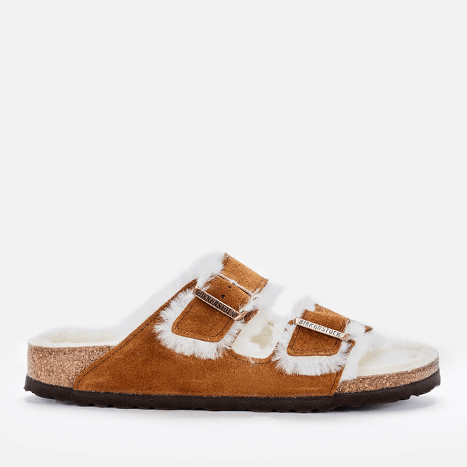 Birkenstock Women's Arizona Shearling Double Strap Sandals 1001135