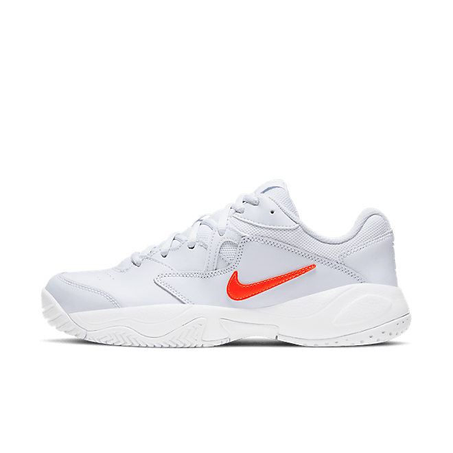 Womens Nike Court Lite 2 'Football Grey Bright Crimson' WMNS AR8838-005