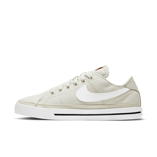 Womens Nike Court Legacy Canvas 'Light Bone' Light Bone/Black/White WMNS CZ0294-002