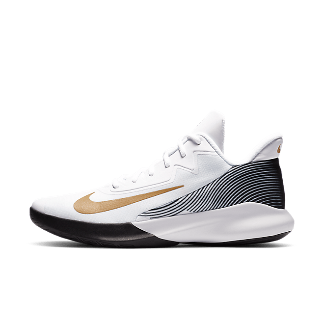 Nike Precision 4 'White Metallic Gold' White/Metallic Gold/Black CZ8780-100