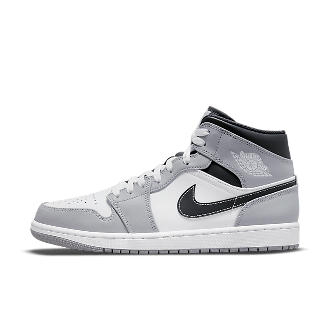 Air Jordan 1 Mid 'Light Smoke Grey' 554724-078