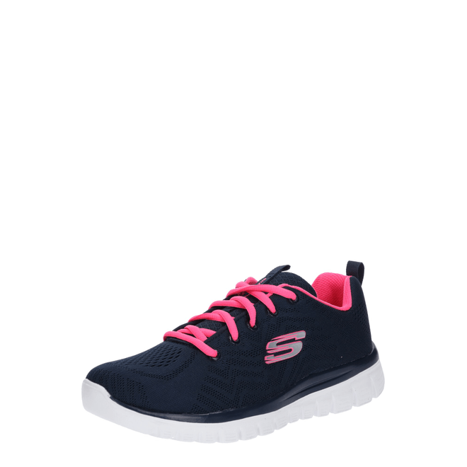 Skechers Graceful Get Connected BLUEWHITEPINK Marathon Running  12615-NVHP