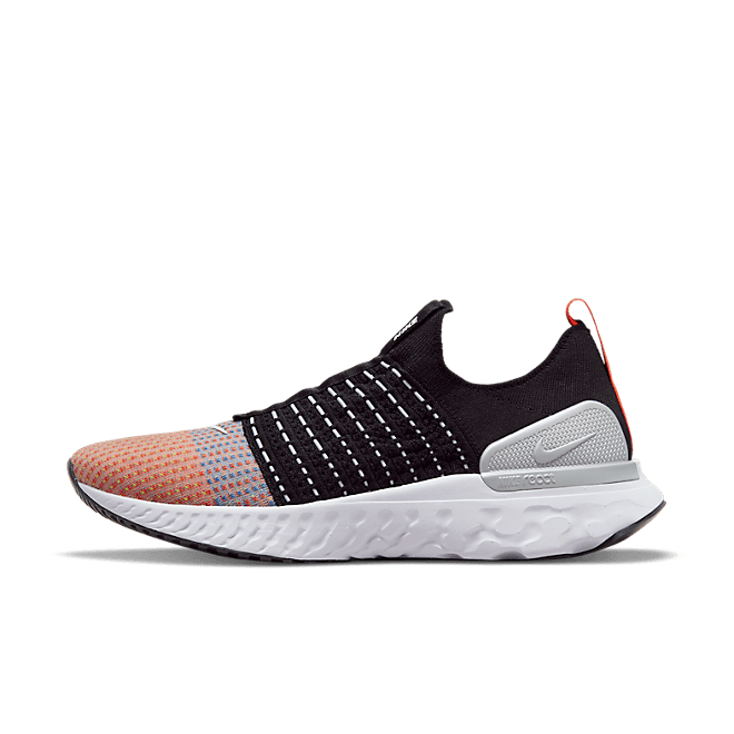 Nike React Phantom Run Flyknit 2 'Black Team Orange' DQ7647-001