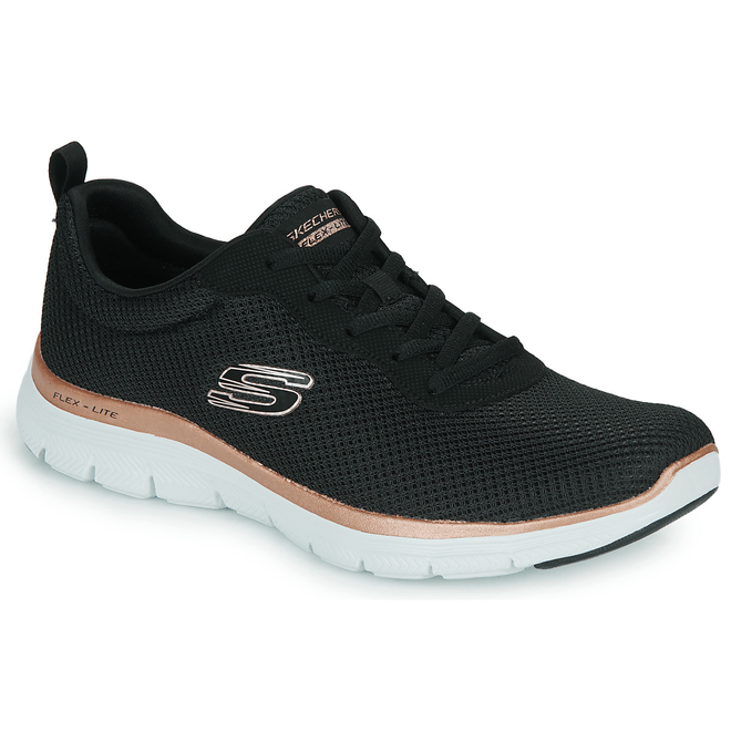 Skechers  FLEX APPEAL 4.0 - BRILLIANT VIEW  women's Shoes (Trainers) in Black 149303-BKRG