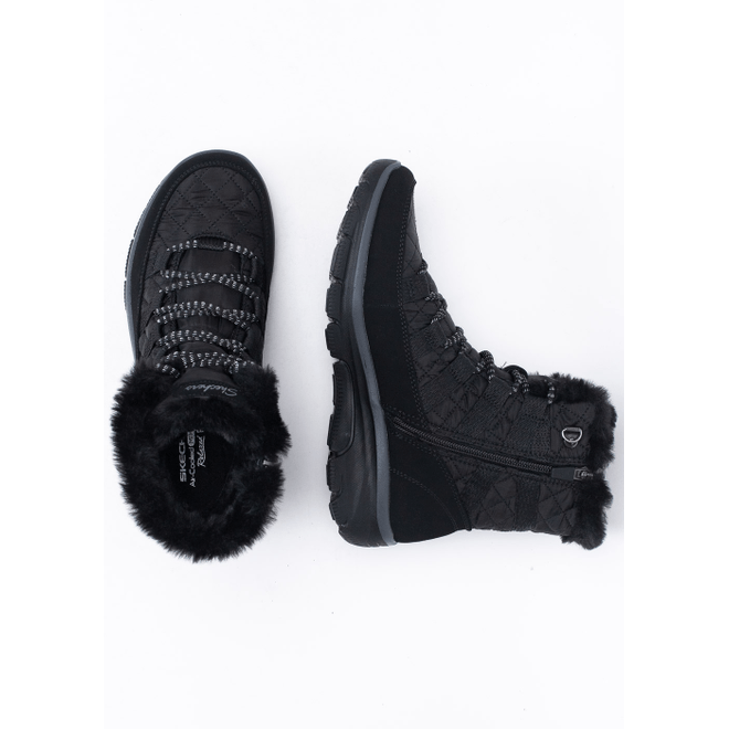 Damen Trekkingschuhe Schwarz Skechers Easy Going Moro Street 167204/BLK