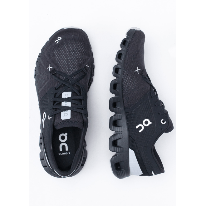 Damen Laufschuhe Schwarz ON RUNNING CLOUD X 3 60.98696