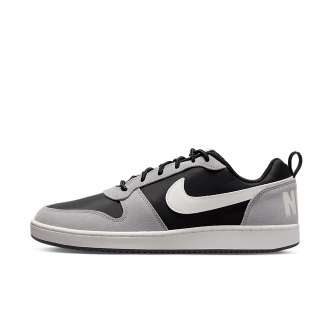 Nike Court Borough Low Prem Black Grey Skate  844881-005
