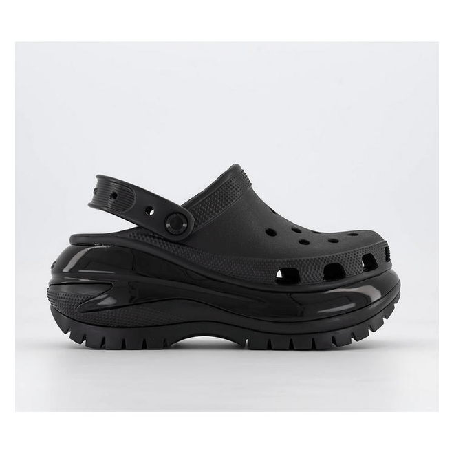 Crocs Womens Classic Mega Crush Clog 207988-001