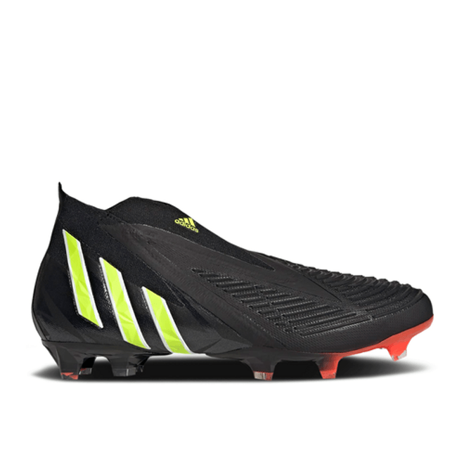 adidas Predator Edge+ FG 'Black Team Solar Yellow' GW1043