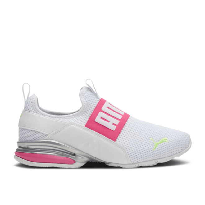 Puma Wmns Axelion Slip-On 'White Sunset Pink' 377543-04