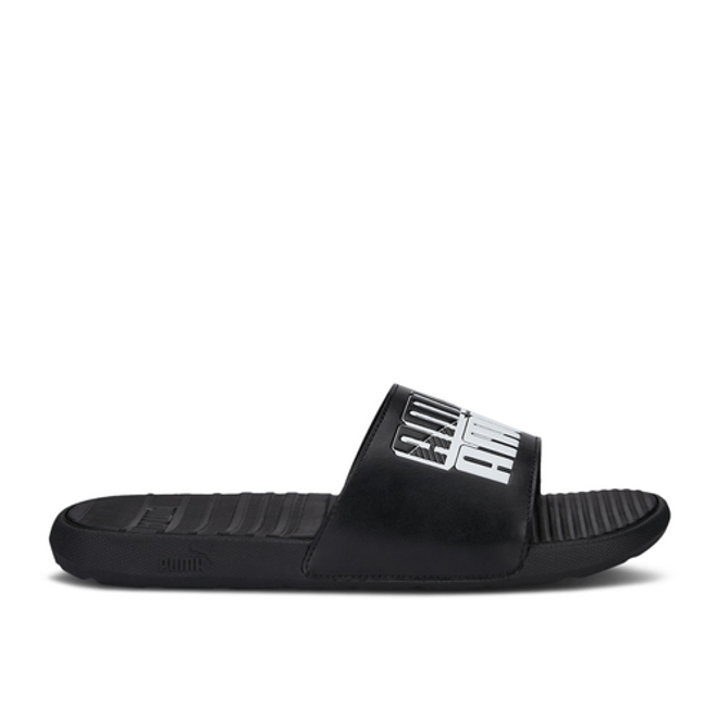 Puma Cool Cat Power Slide 'Black Steel Grey' 387518-01