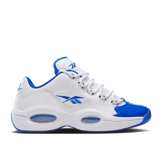 Reebok Question Low 'White Electric Cobalt' 100033891