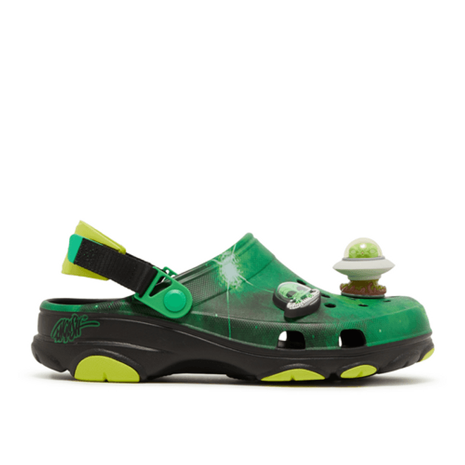 Crocs Ron English x All-Terrain Clog 'Area 54 - Green Galaxy' 208137-0N4