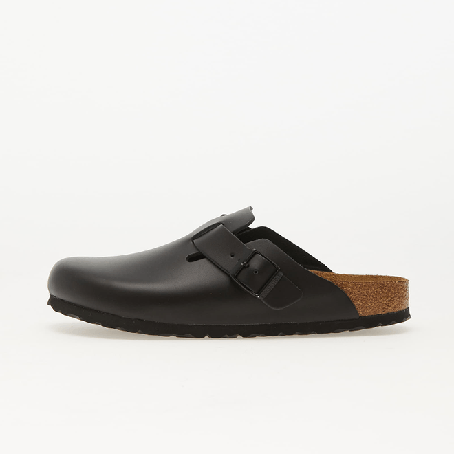 Birkenstock Boston Natural Leather Black 60193