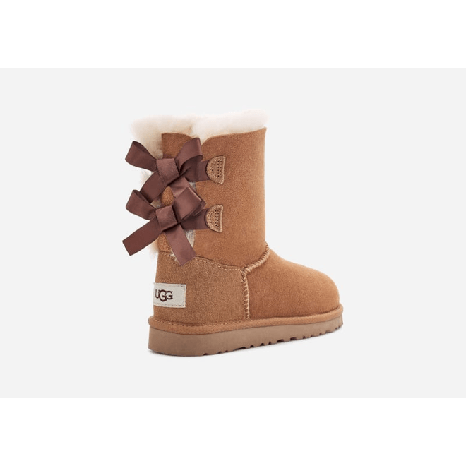 UGG Bailey Bow II Boot Kids Brown 1017394K-CHE