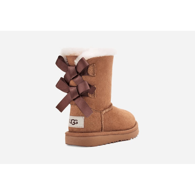 UGG Bailey Bow II Boot Kids Brown 1017394T-CHE