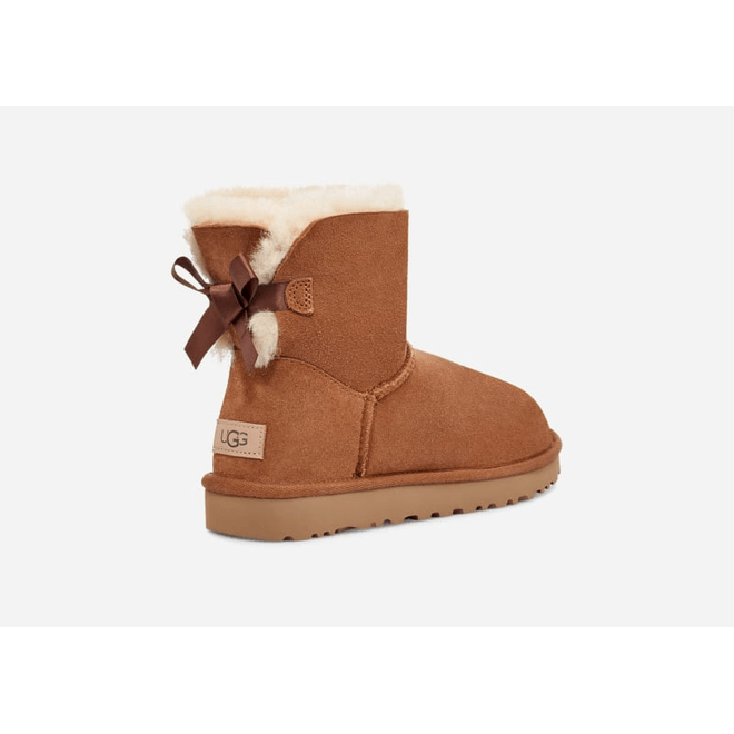 UGG Mini Bailey Bow II Boot Women Brown 1016501-CHE
