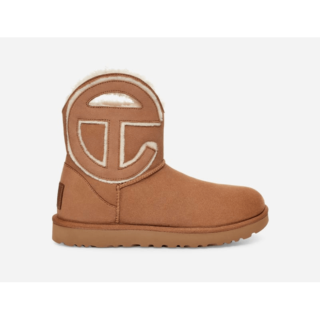 UGG X Telfar Logo Mini Boot Brown 1122991-CHE