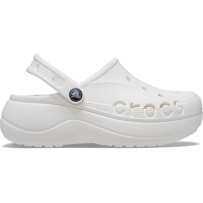 Crocs Baya Platform ClogsWhite  208186-100