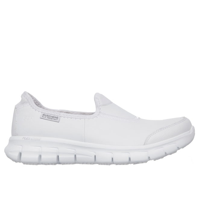 Skechers Work Relaxed Fit: Sure Track Slip 76536EC-WHT
