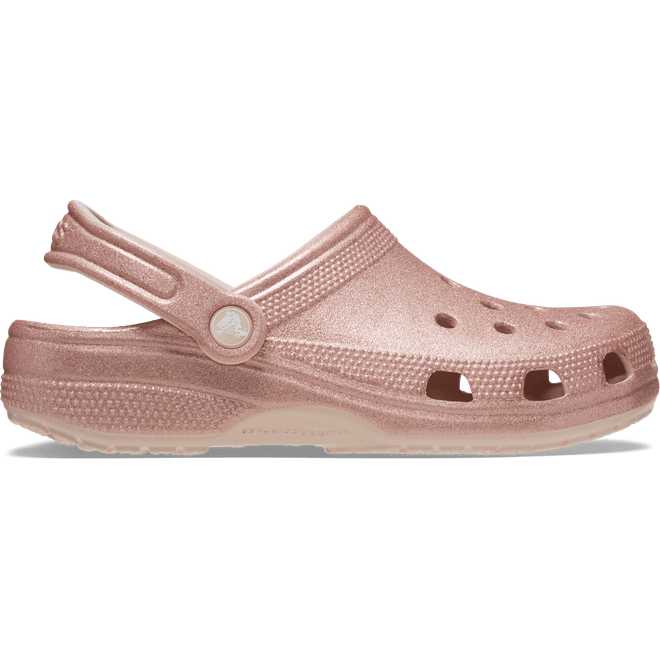 Crocs Unisex Classic Glitter Clogs Quartz Glitter  205942-6WV