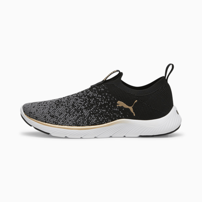 Puma Softride Remi Slip-on Knit hardloopschoenen voor Dames 309834-01