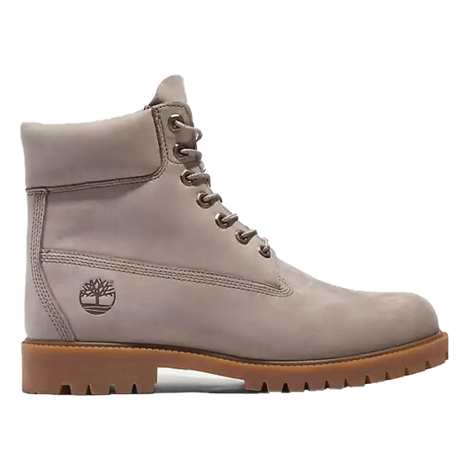 Timberland Heritage 6 Inch Lace Up Waterproof Light Taupe Nubuck TB0A2N8P-EO2