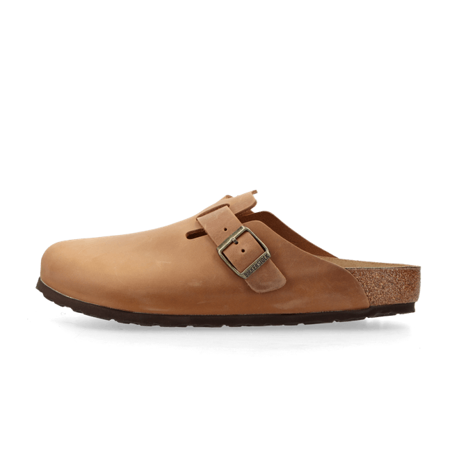 Birkenstock Boston Natural Leather Oiled "Cognac" 1028179