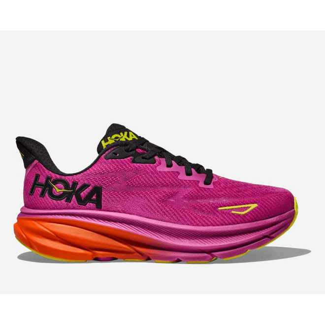 HOKA  Clifton 9 Road Running  Fuchsia 1127895-FCK