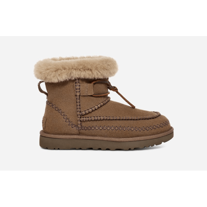 UGG® Classic Mini Alpine Boot Hickory 1158251-HCK