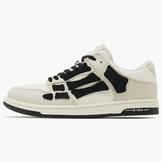 AMIRI Skel Top Low Beige Black AW23MFS001-260